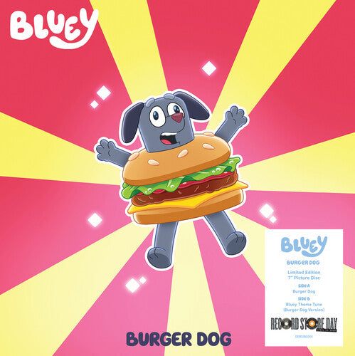Bluey - Burger Dog / Bluey Theme Tune (7" Picture Disc)