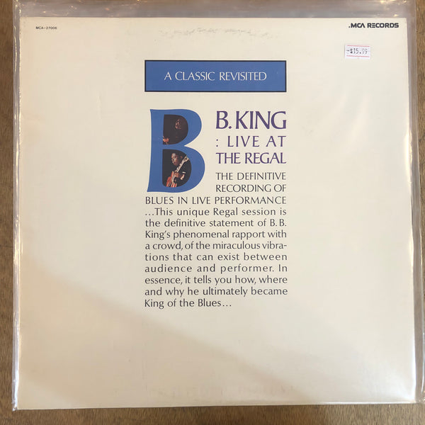 King, B.B. - Live At The Regal