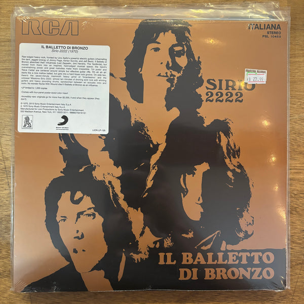 Il Balletto Di Bronzo - Sirio 2222