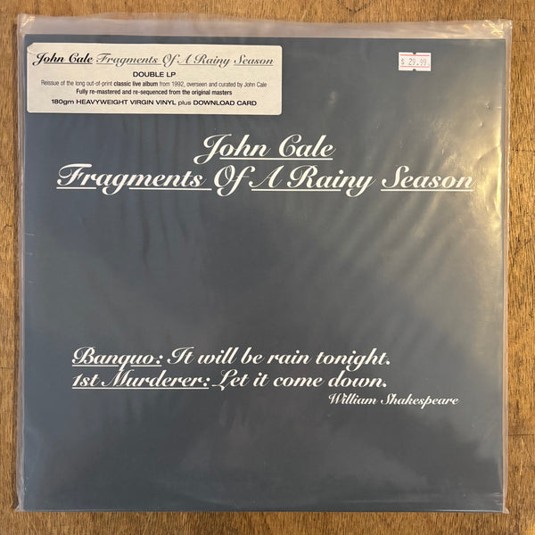 Cale, John - Fragments Of A Rainy Season