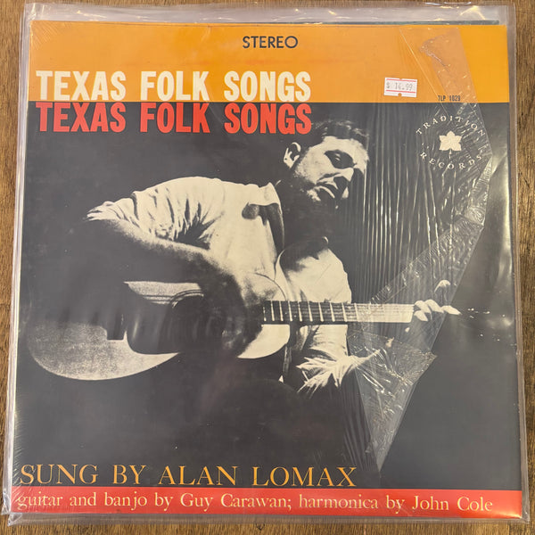 Lomax, Alan - Texas Folk Songs