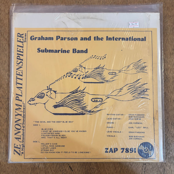 Parsons, Gram And The International Submarine Band - The Devil And The Deep Blue Sea