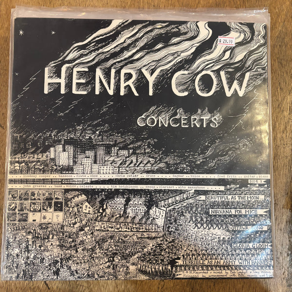 Henry Cow - Concerts