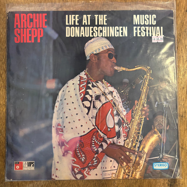 Shepp, Archie - Life At The Donaueschingen Music Festival