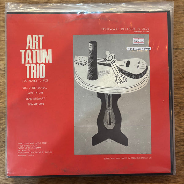 Tatum, Art Trio - Footnotes To Jazz Vol. 2