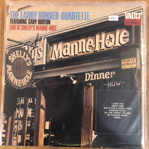 Larry Bunker Quartet, The - Live At Shelly's Manne-Hole