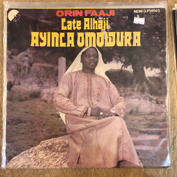 Late Alhaji Ayinla Omowura And His Apala Group – Orin Faaji
