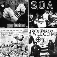 Teen Idles, S.O.A., Government Issue & Youth Brigade - Four Old 7"s