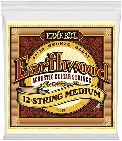 Earthwood 12-String Medium Acoustic Guitar Strings