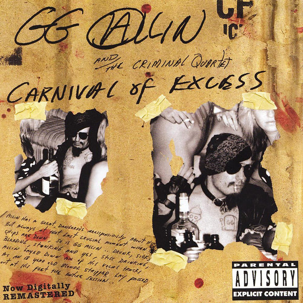 Allin, GG & The Criminal Quartet - Carnival of Excess