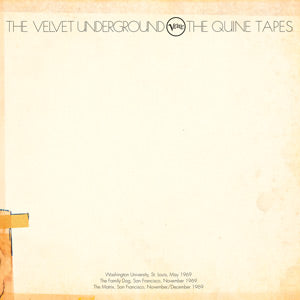 Velvet Underground, The - The Quine Tapes (Box Set)
