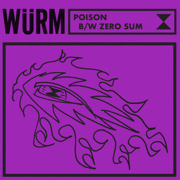 Wurm - Poison / Zero Sum (7")